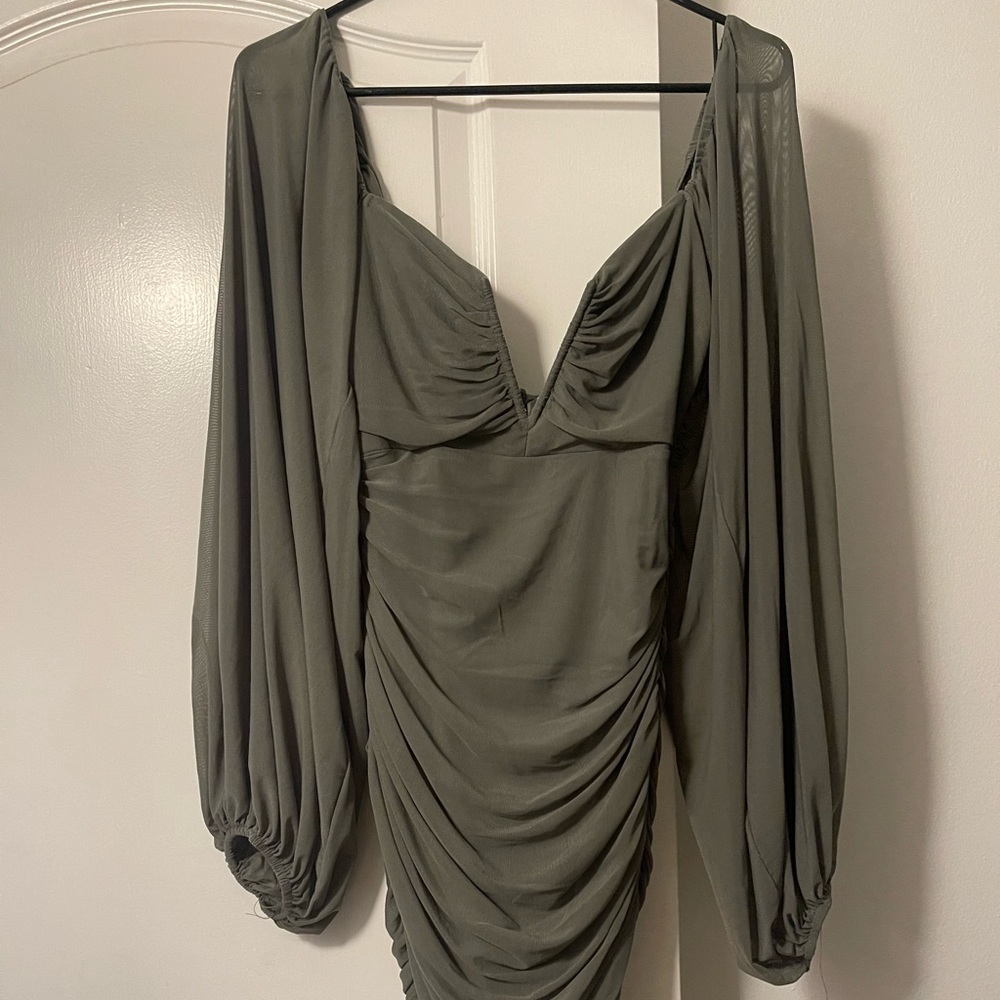 Sage green Hello Molly Whiskey Sour dress - worn once